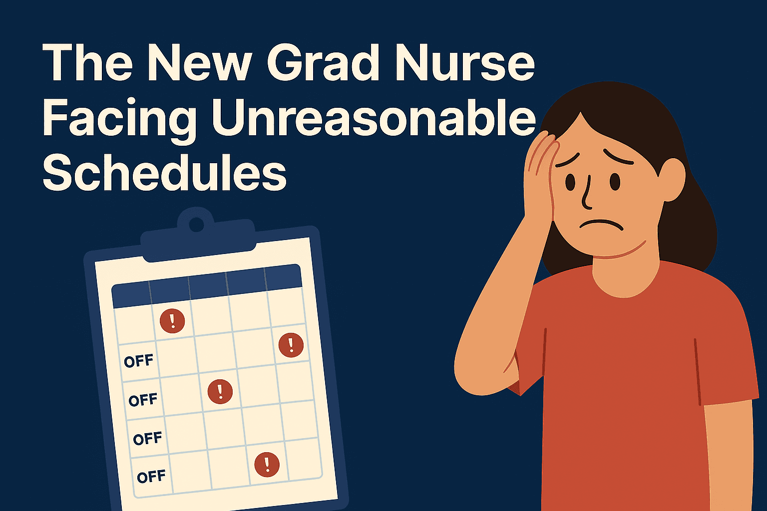 When New Nurses Burn Out Before They Begin: What One Story Reveals About Scheduling